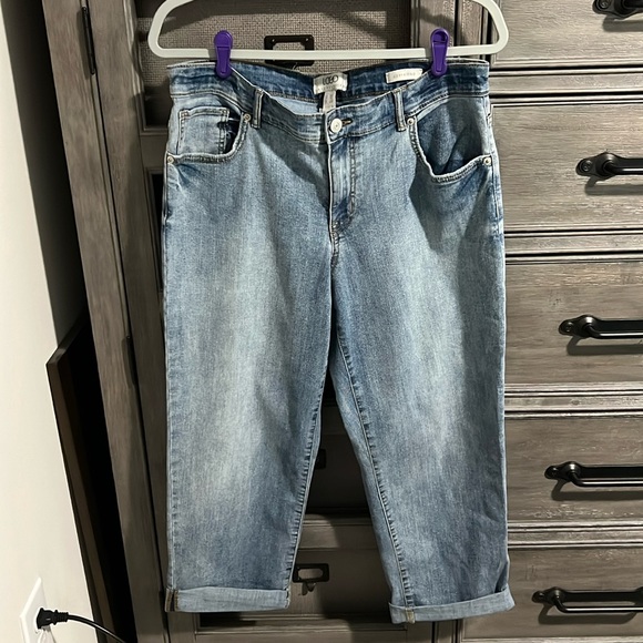 LOGO by Lori Goldstein Denim - Lorri, Goldstein boyfriend jeans size 14 petite new with tags
